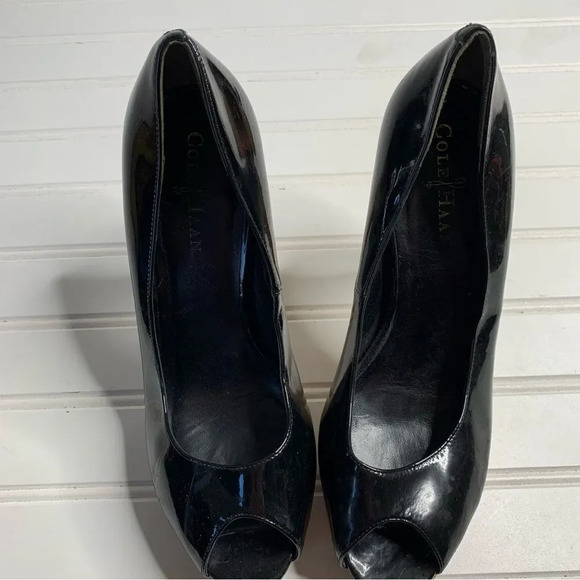 Cole Haan Mariela Peep Toe Pumps - Picture 3 of 10